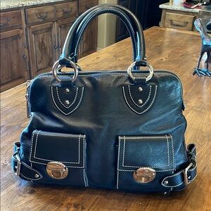 MARC JACOBS Black Multi Pocket Bag